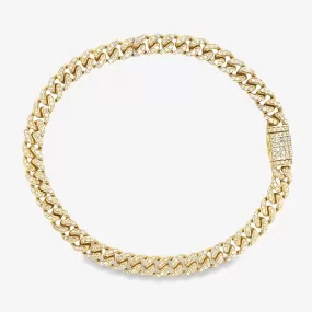 1.15ct Pave Diamond Havana Link Bracelet