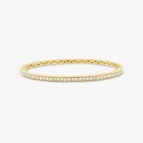 1/2 Way Diamond Bangle Bracelet