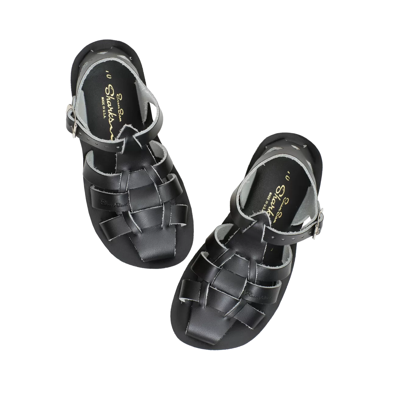 (4406) Salt-Water Sandal Shark - BLACK