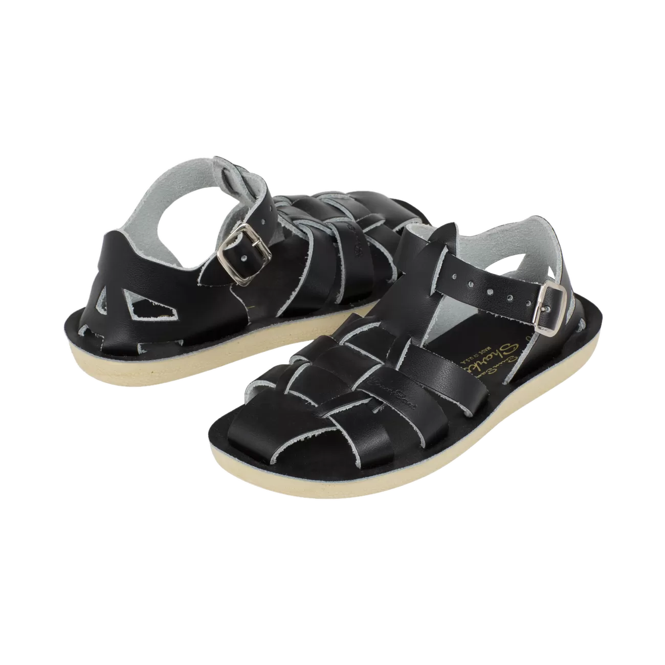 (4406) Salt-Water Sandal Shark - BLACK