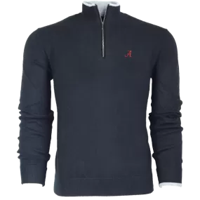 Alabama Sebonack Quarter-Zip Sweater