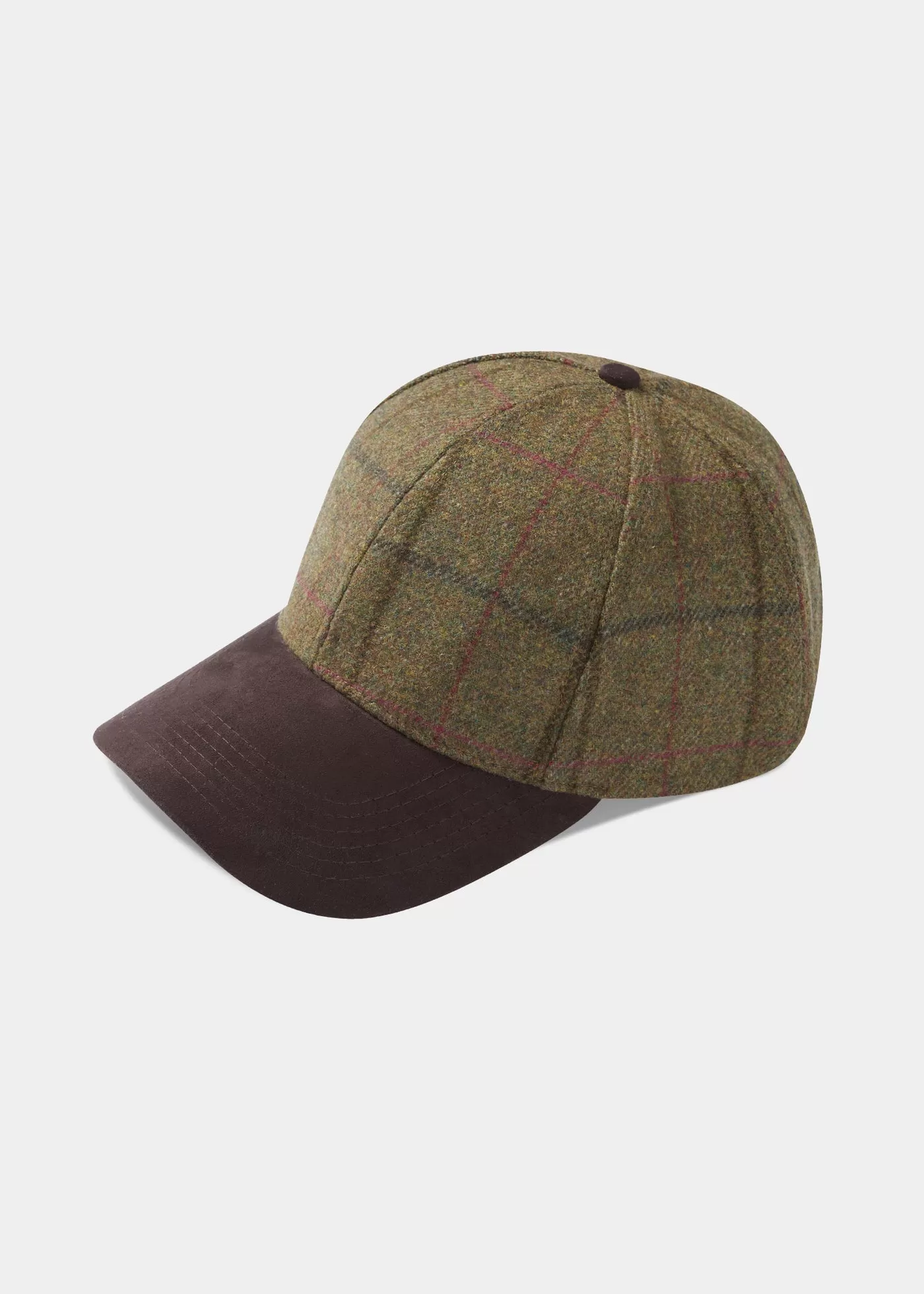 Alan Paine Combrook Tweed Baseball Cap