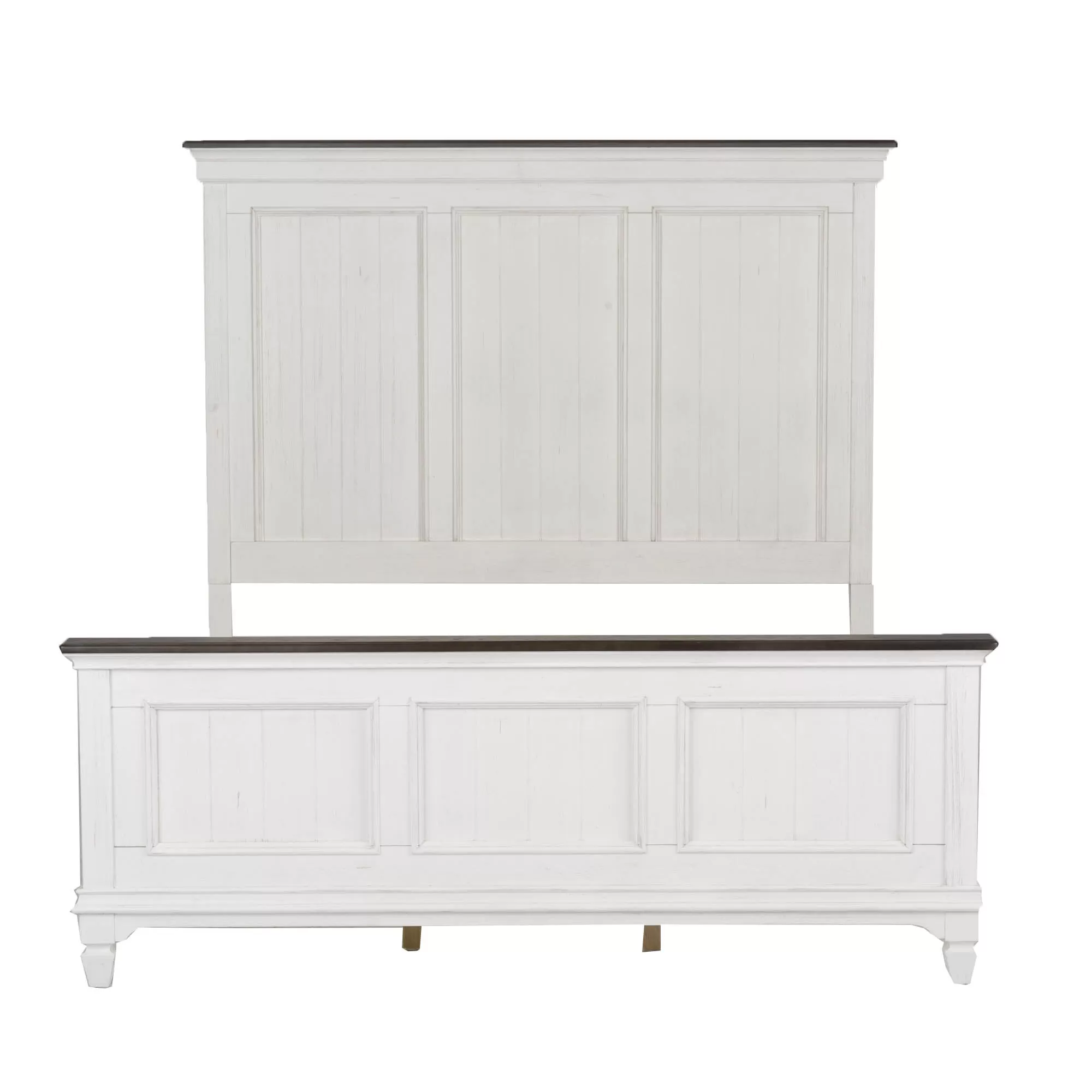 Allyson Park 417-BR-KPBDMC King Panel Bed, Dresser & Mirror, Chest