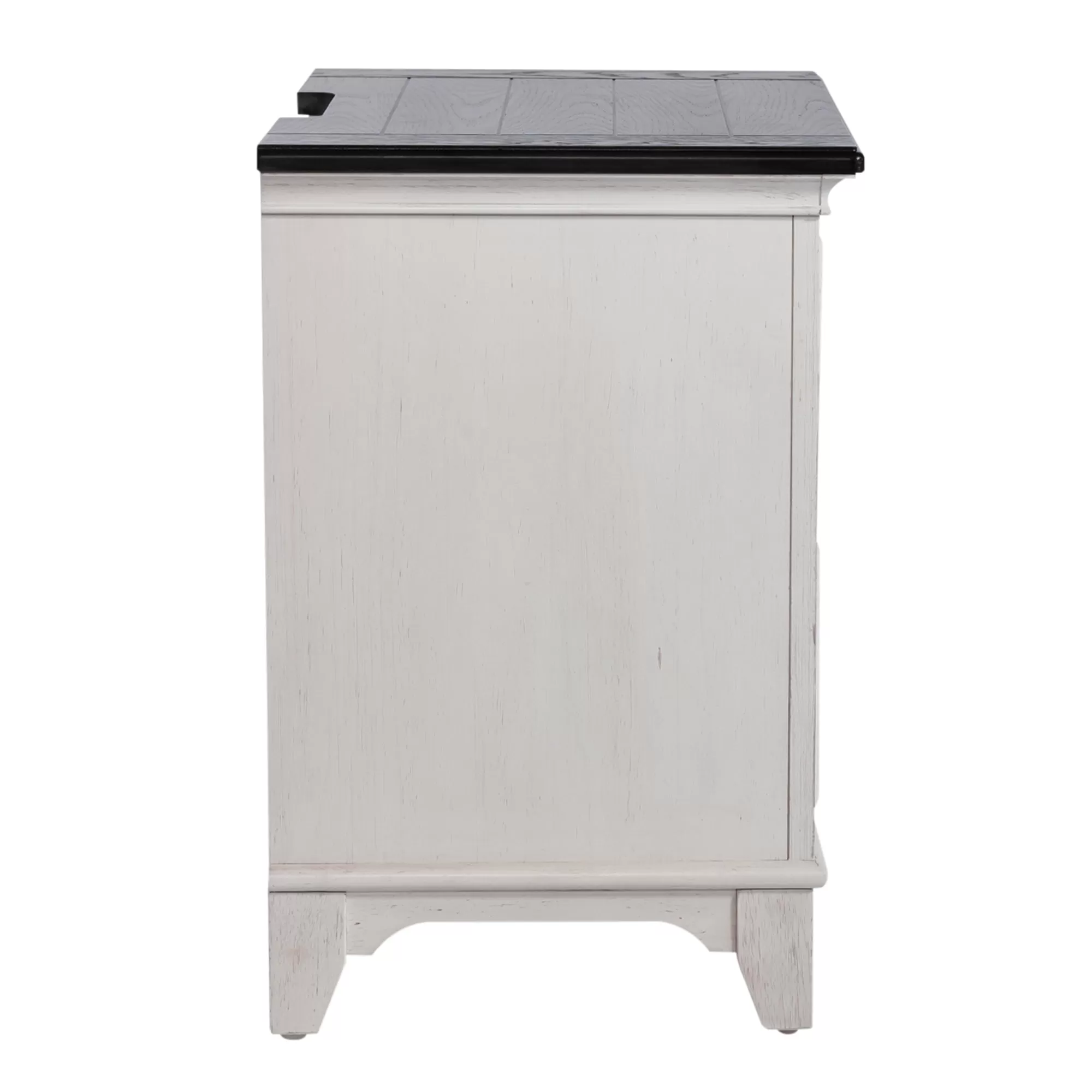 Allyson Park 417-BR60 2 Drawer Night Stand w/ Charging Station