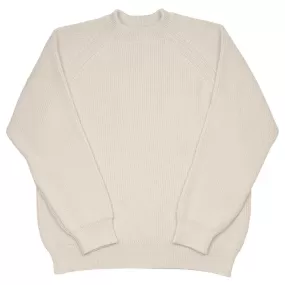 Arpenteur - Plano Merino Wool Rib Sweater - Cream