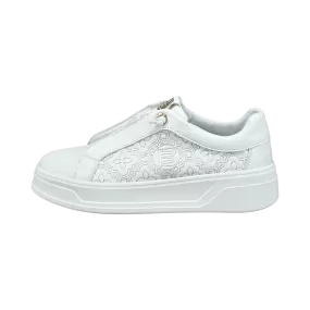 BAGATT White/Gold Platform Trainer