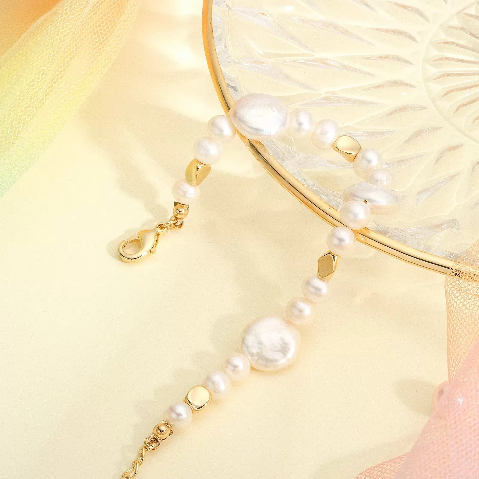 Baroque Pearl Bracelet