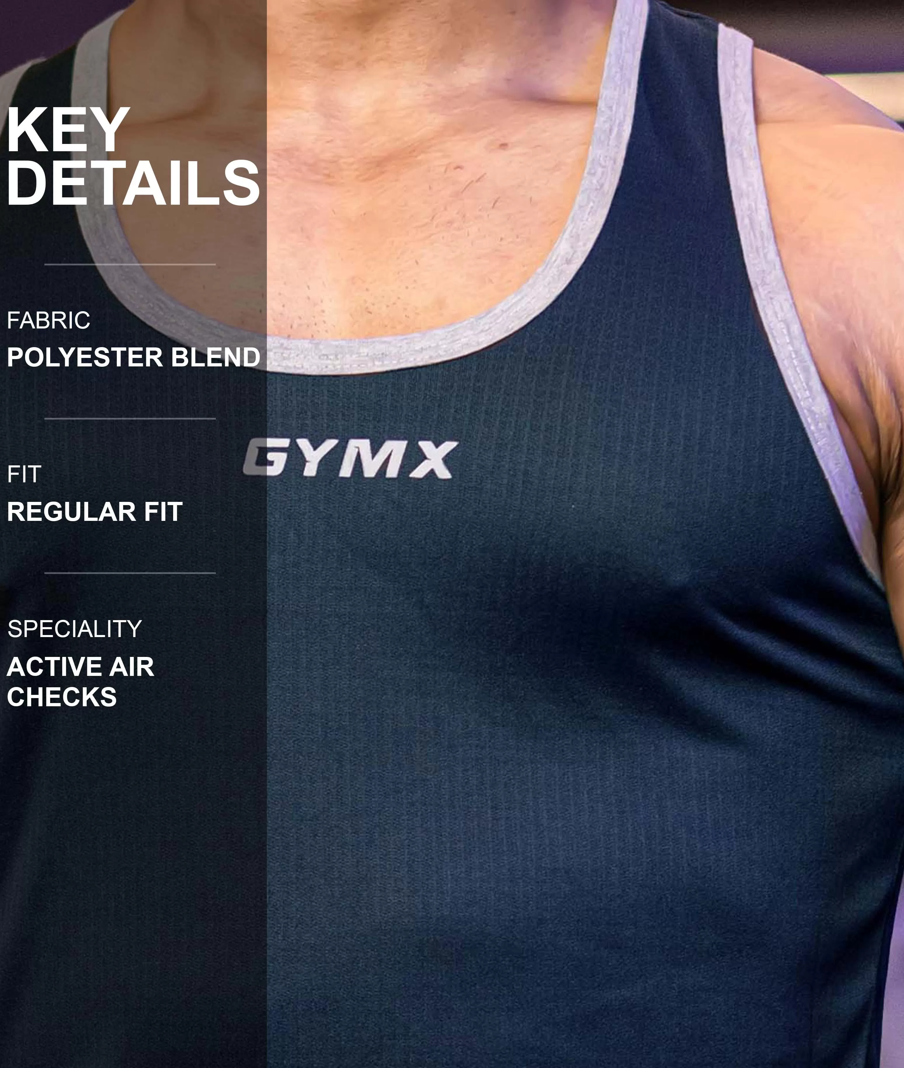 Big Boy GymX Tank: Elite Blue