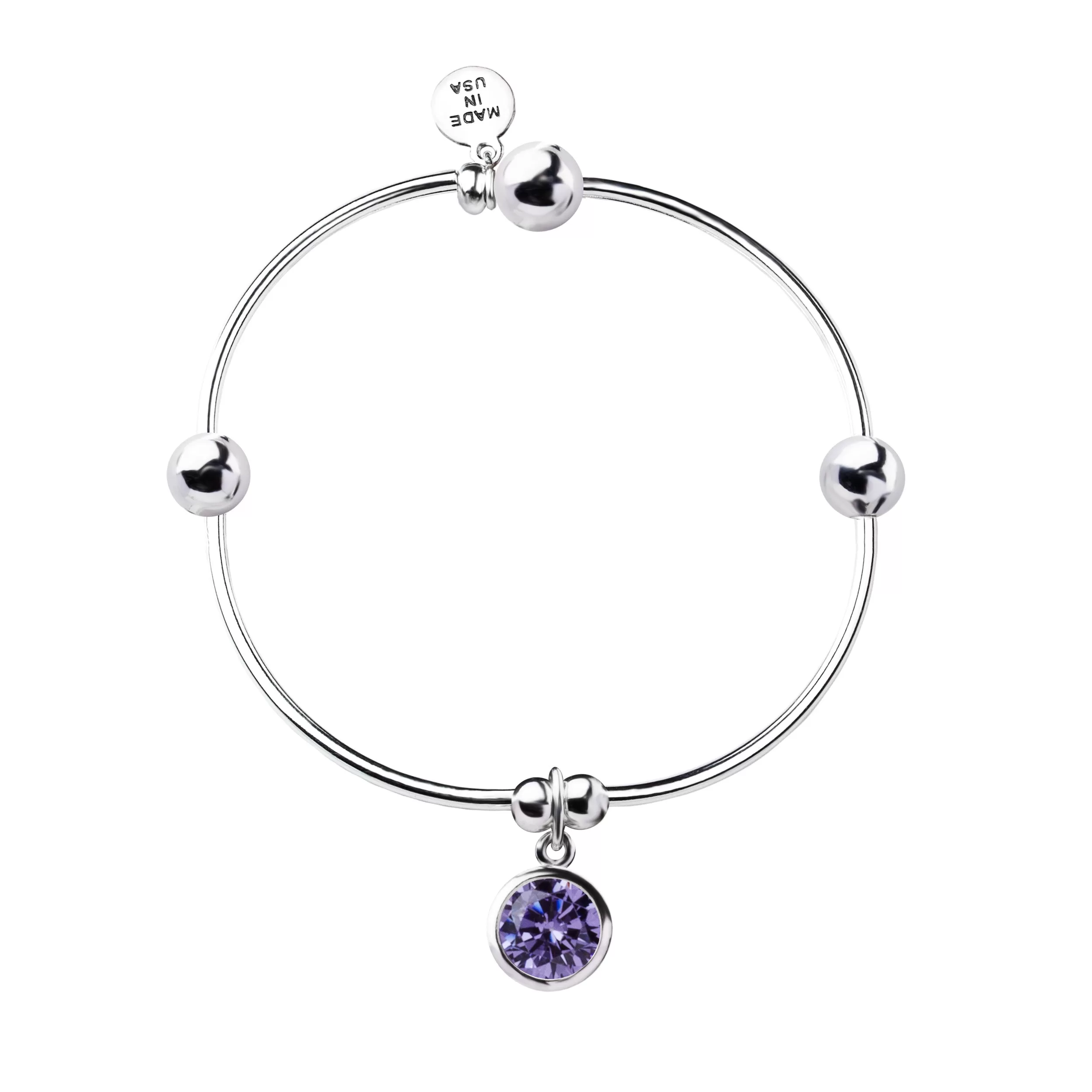 Birthstone | Bracelet | June - Light Amethyst