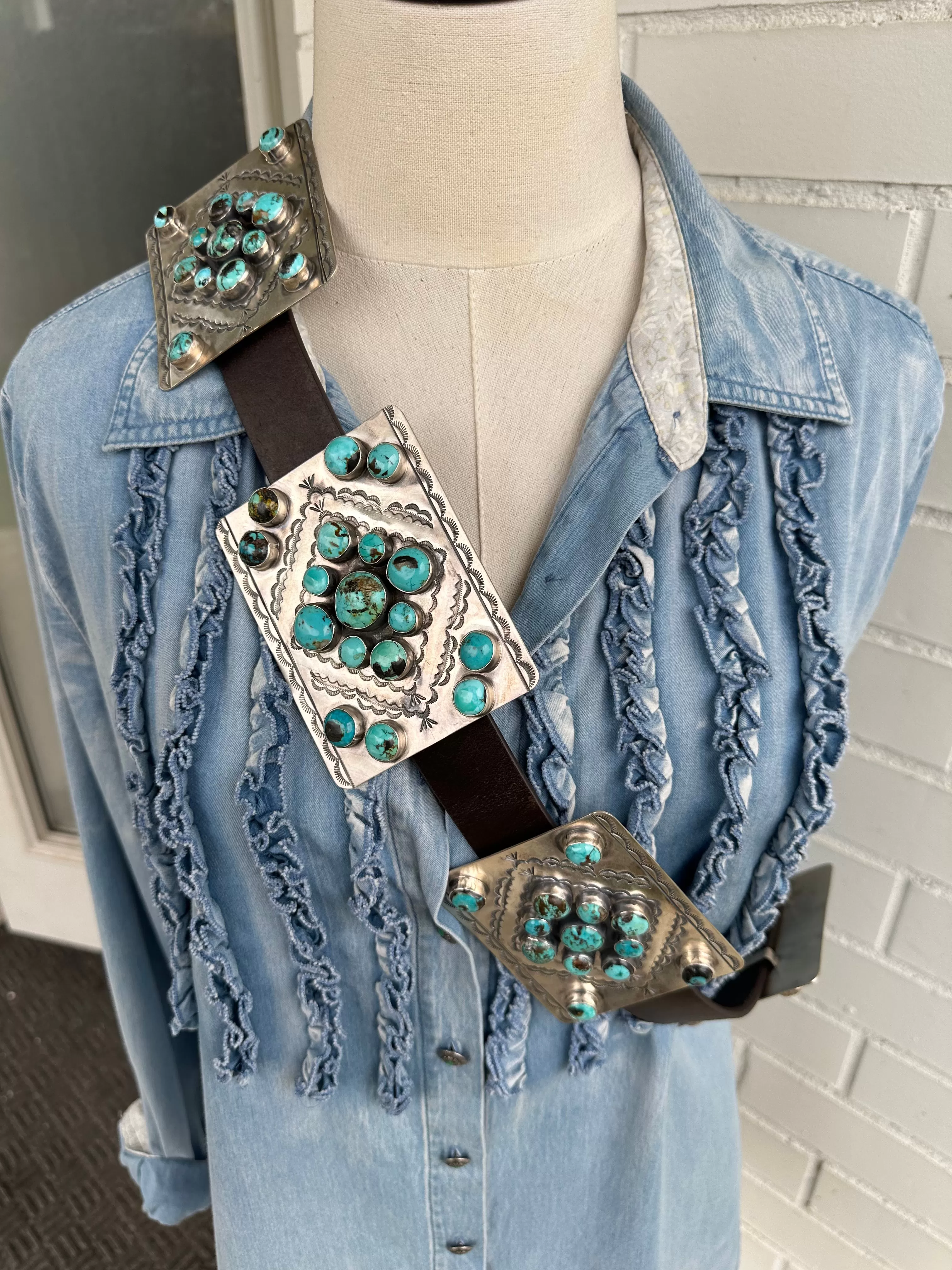 Blue Moon Turquoise Belt