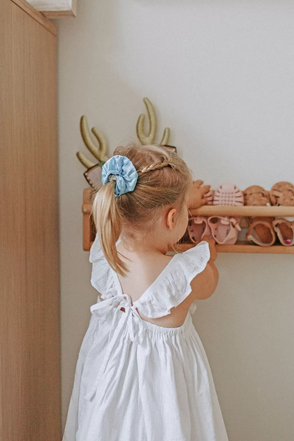 Blue Scrunchie