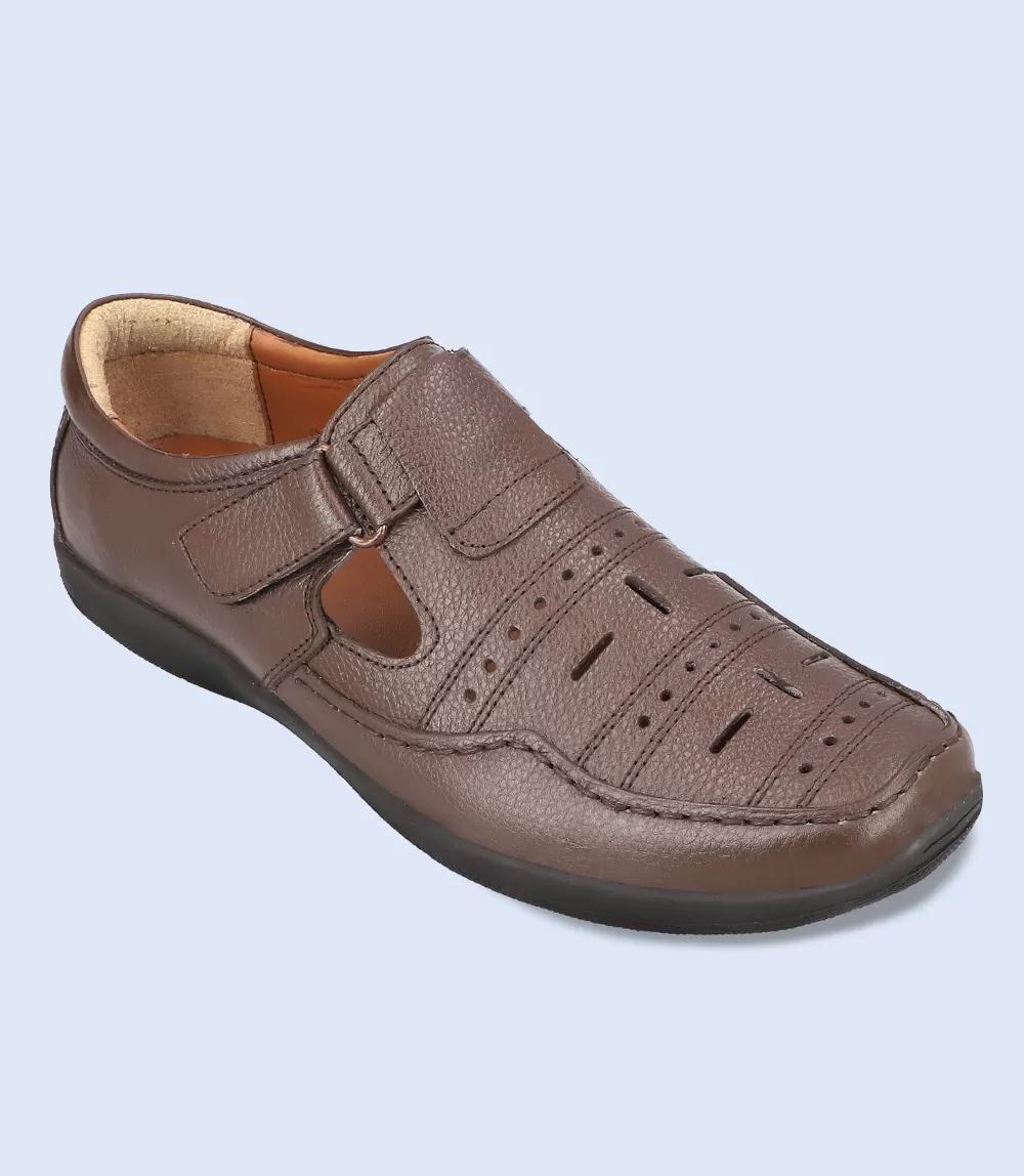 BM4670-BROWN-Men Sandal