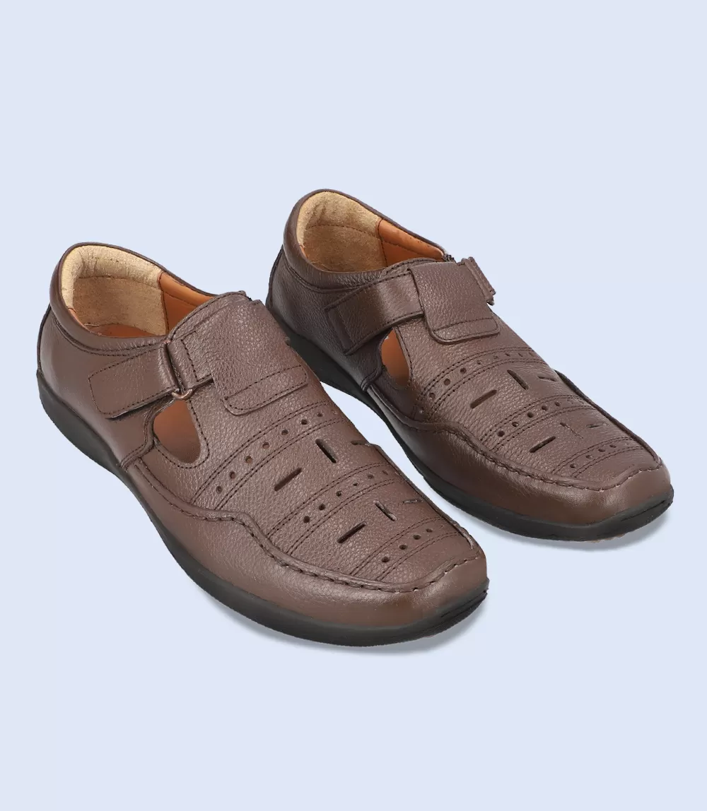 BM4670-BROWN-Men Sandal