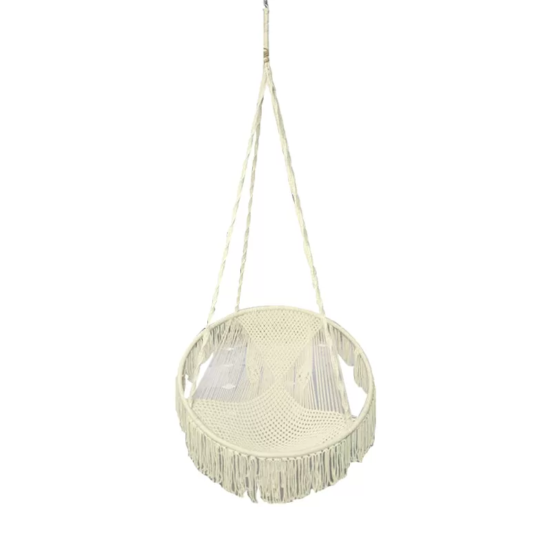 Boho Style Indoor & Outdoor Macramé Hanging Swing