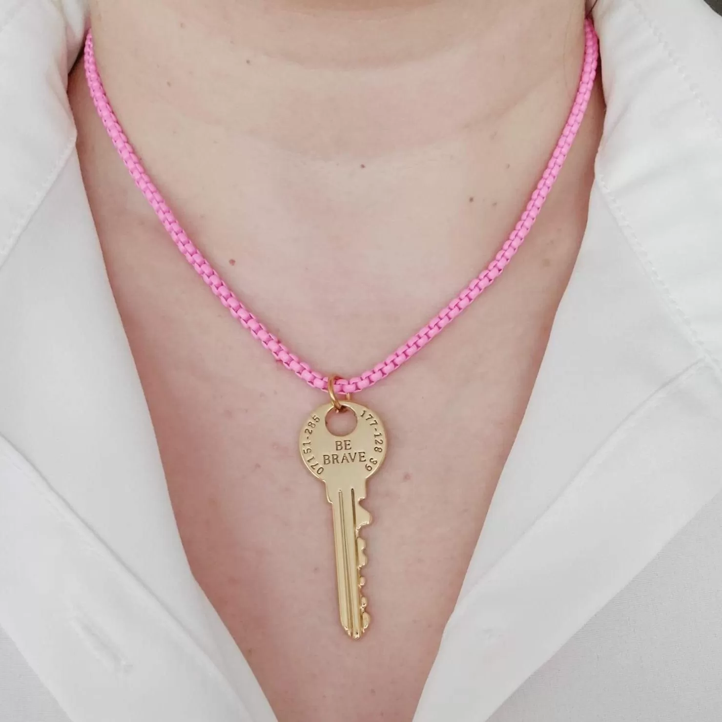 Brave Key Necklace