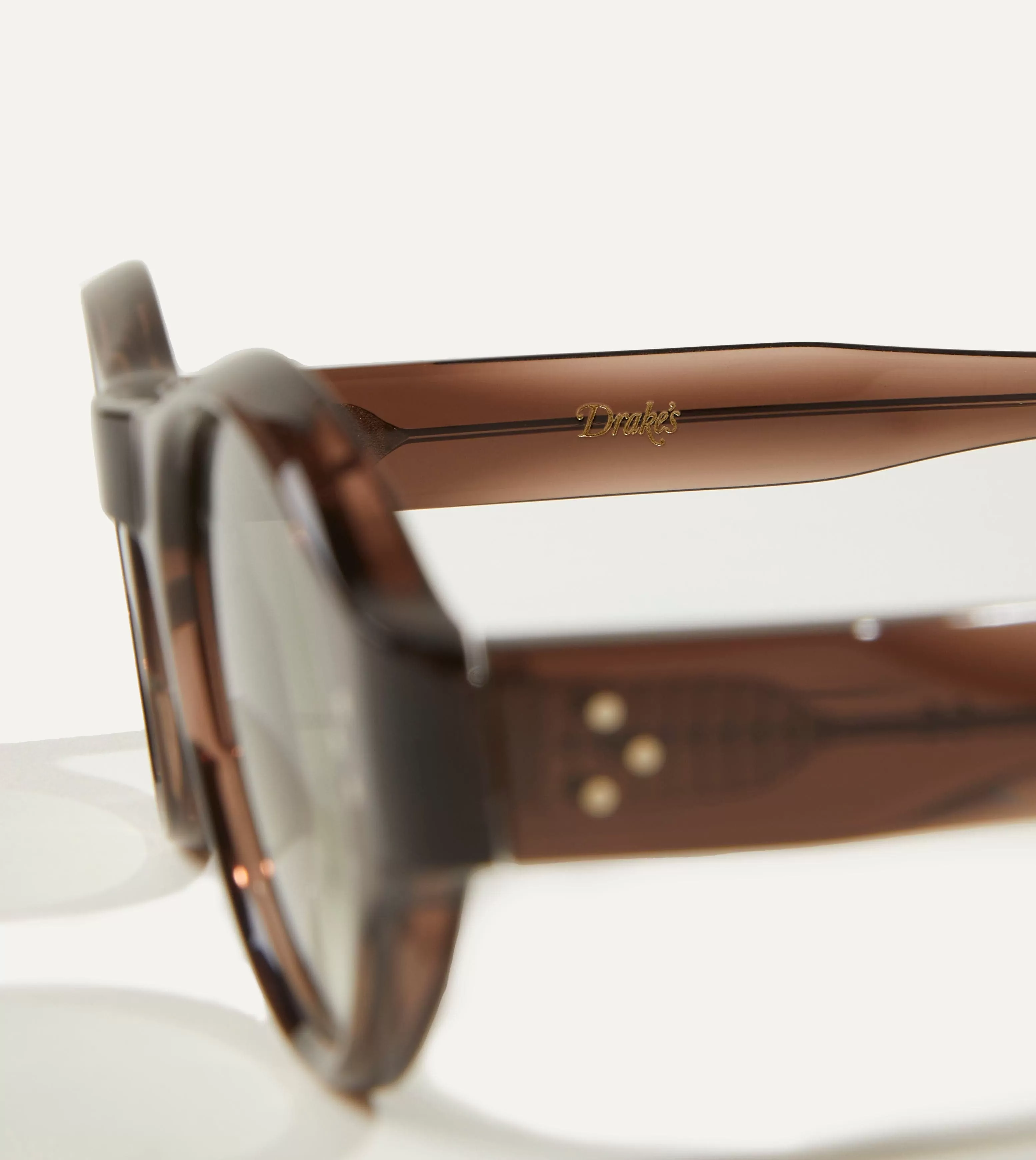 Brown Acetate Jules Sunglasses