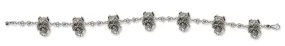 Brussels Griffon Bracelet Handmade Sterling Silver Dog Jewelry GF7-BR