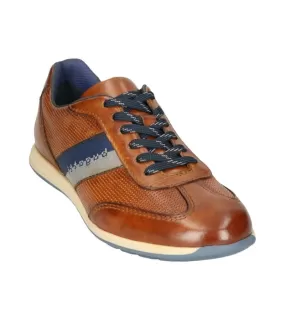 Bugatti Mens Tan Lace Up Leather Smart Casual Shoe 311-A9Q05-4000