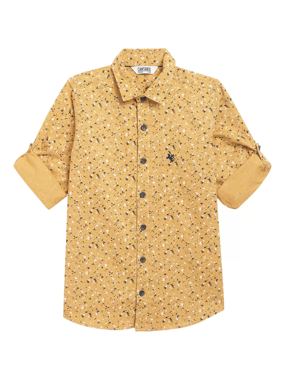 Cantabil Boys Mustard Shirt