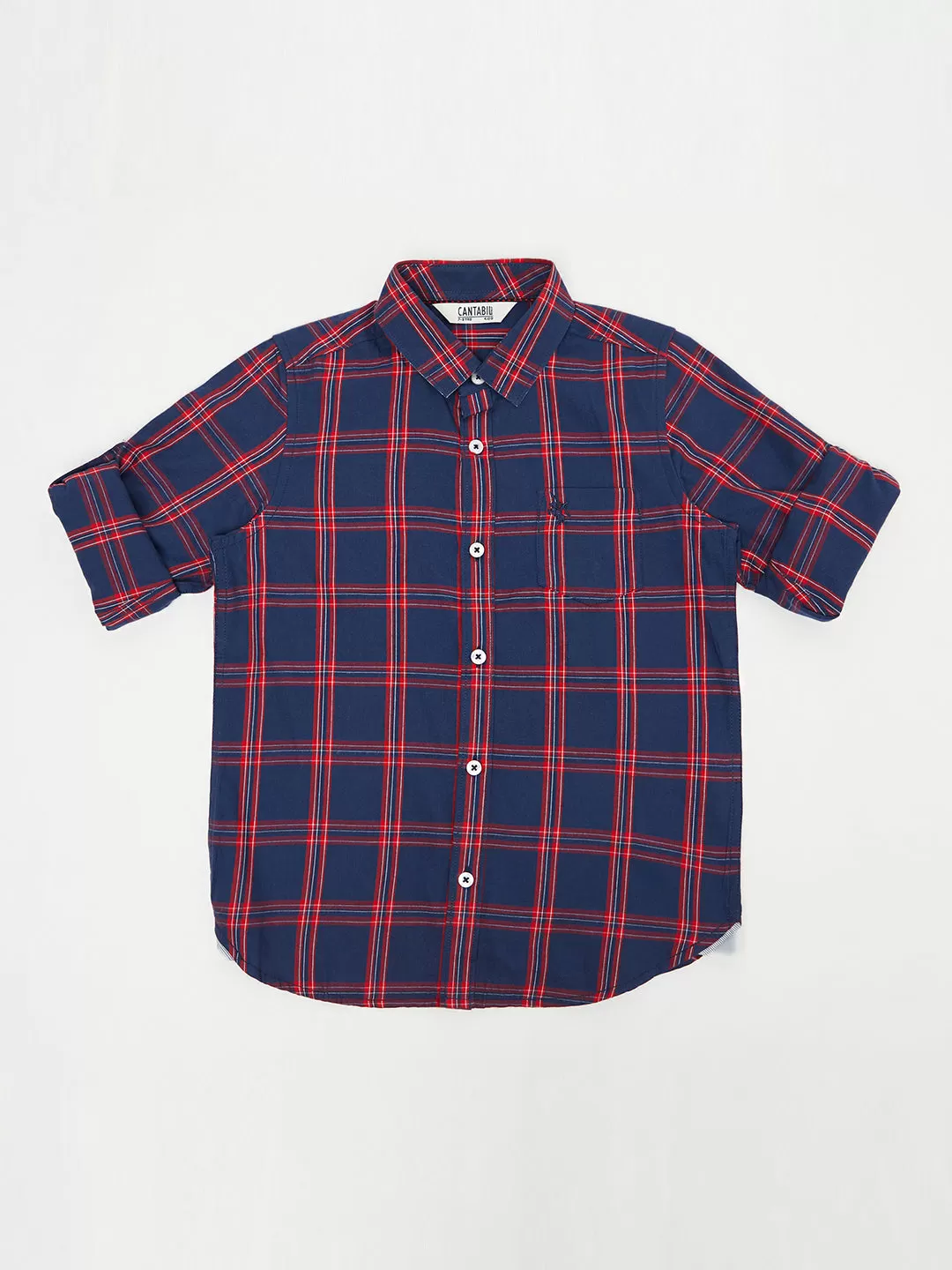 Cantabil Boys Navy Blue Shirt