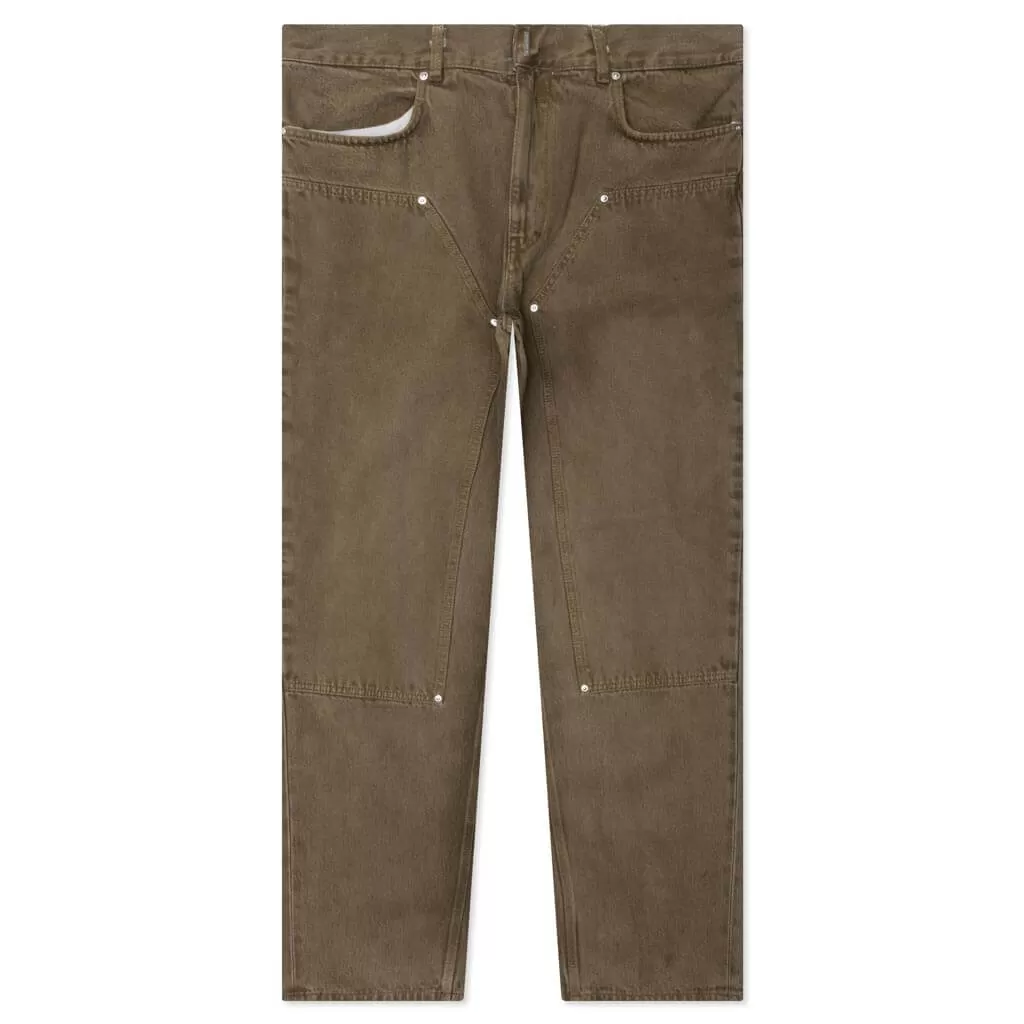 Carpenter Pants - Black/Khaki