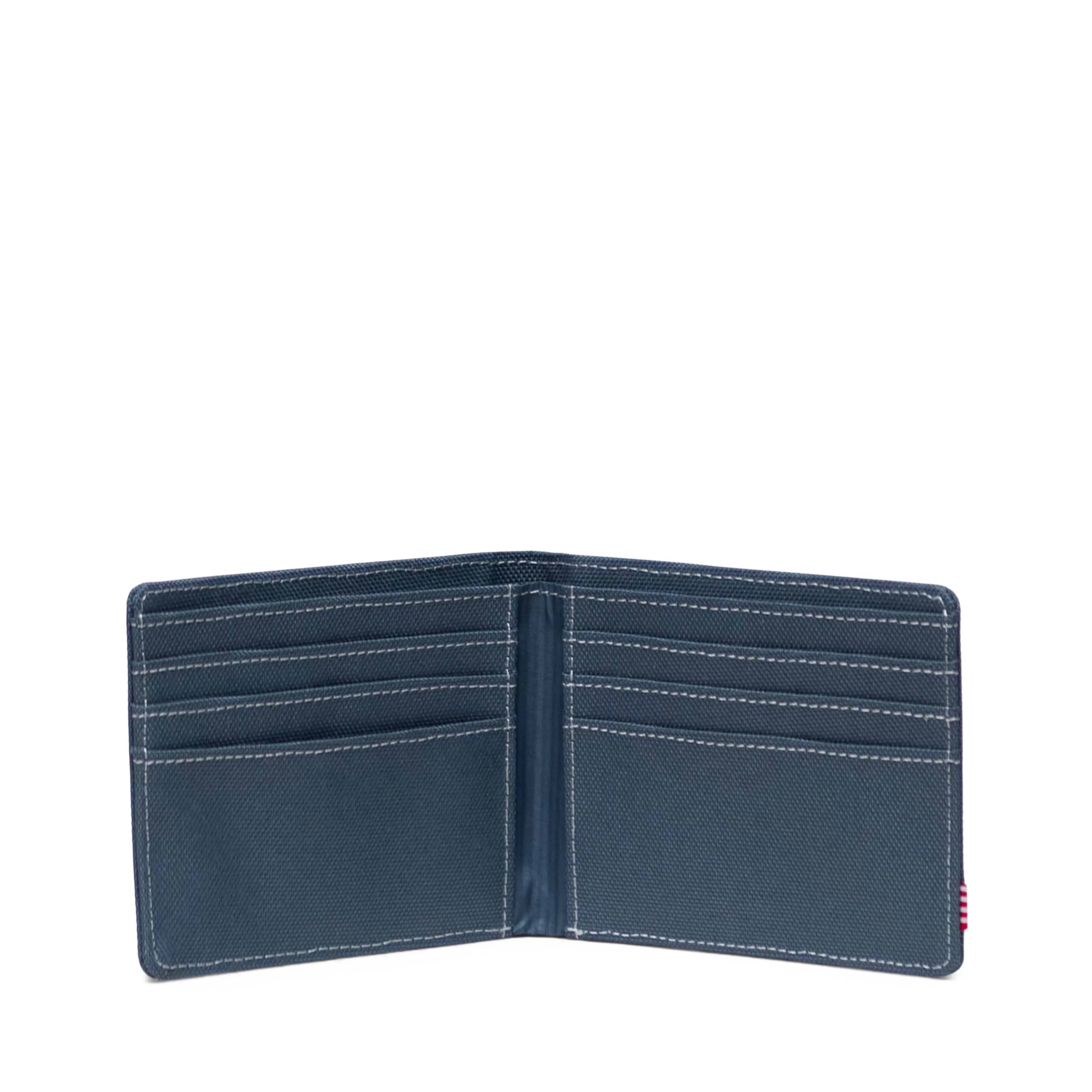 Carteira Herschel Roy Wallet Blue Mirage/White Stitch