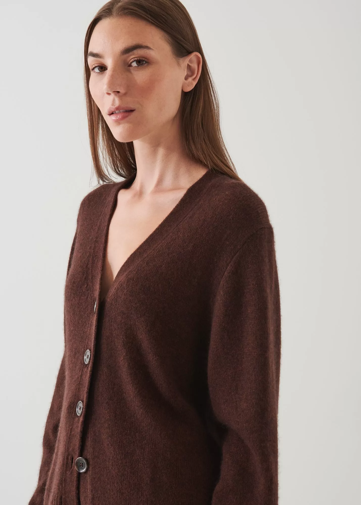 CASHMERE BLEND CARDIGAN