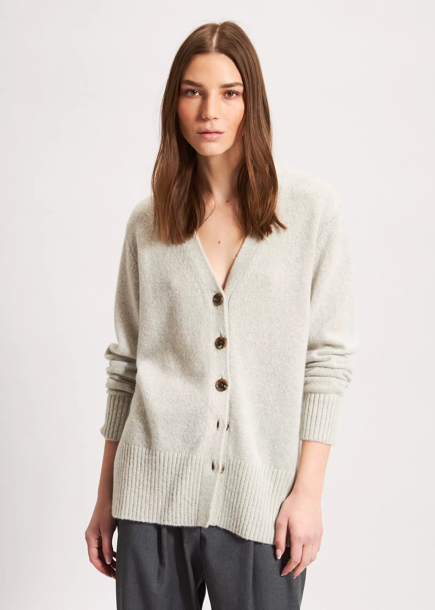 CASHMERE BLEND CARDIGAN