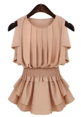 Chiffon Flouncy  Dress