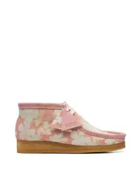 Clarks Originals Wallabee Boot Pink Floral