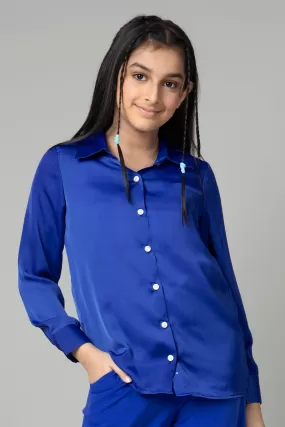 Cool Blue Shirt For Girls