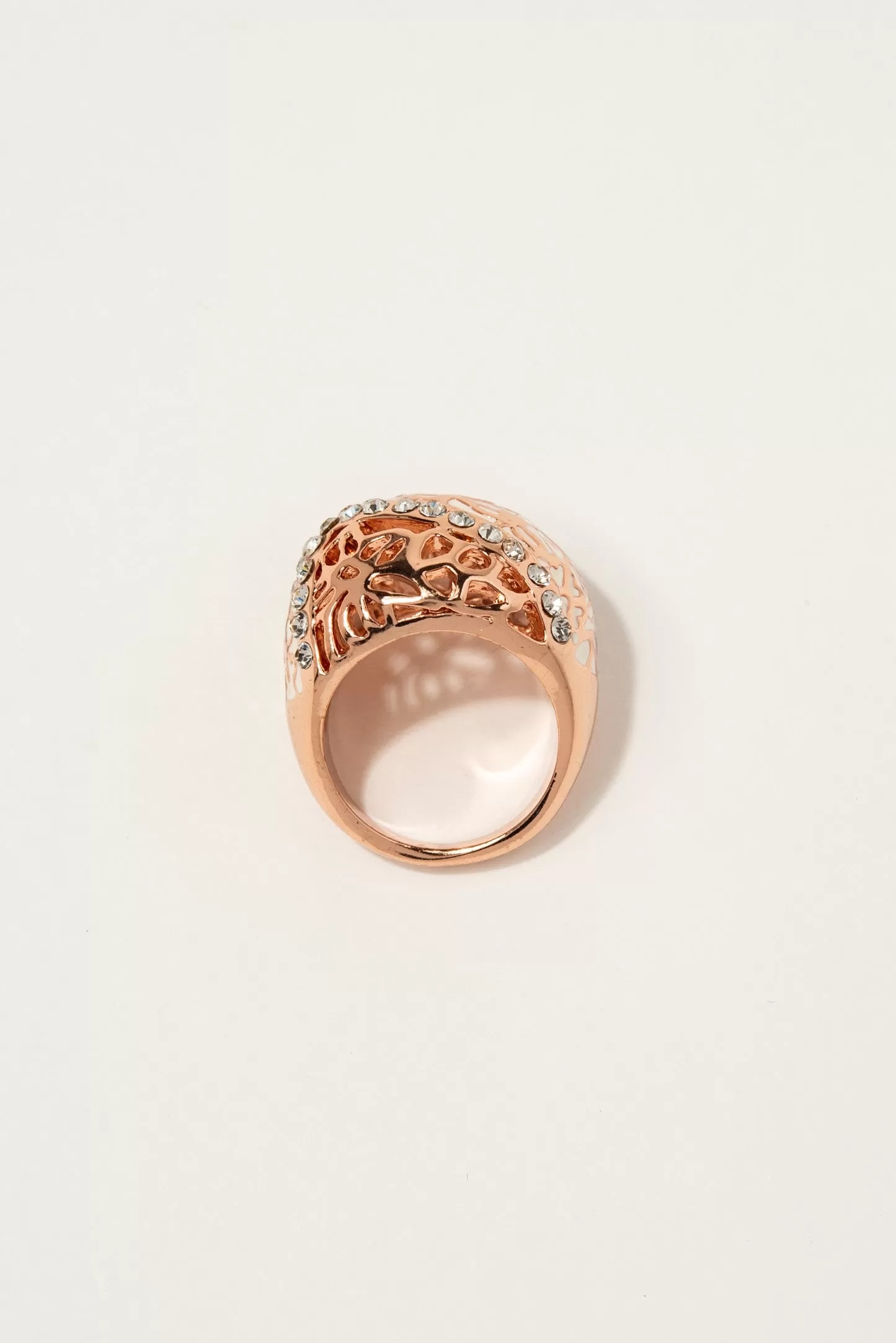 Courtney GCL Stone Ring - Rose Gold