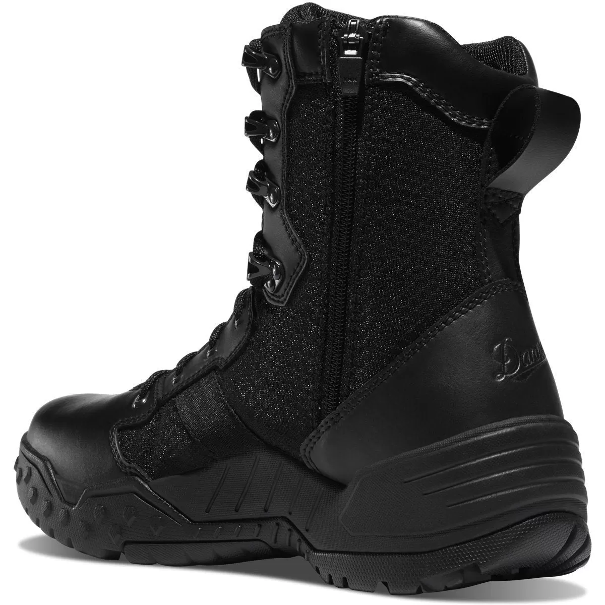 Danner Men's Scorch 8 Side Zip Duty Boot -Black- 25732