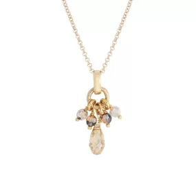 Delicate Baroque Crystal PENDANT by Satellite Paris