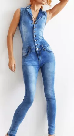 DENIM DIVA JUMPSUIT