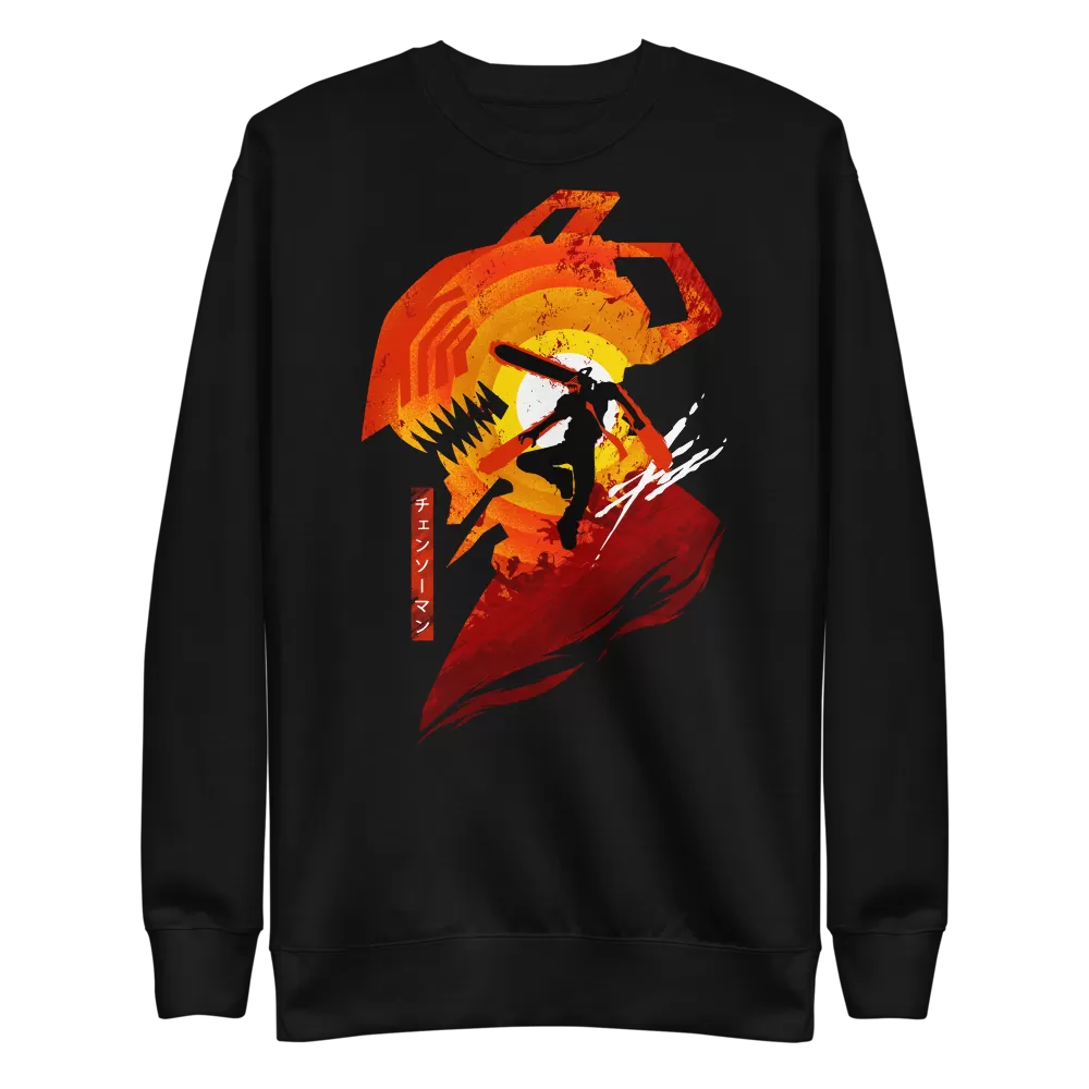 Denji Crewneck Sweatshirt Chainsaw Man