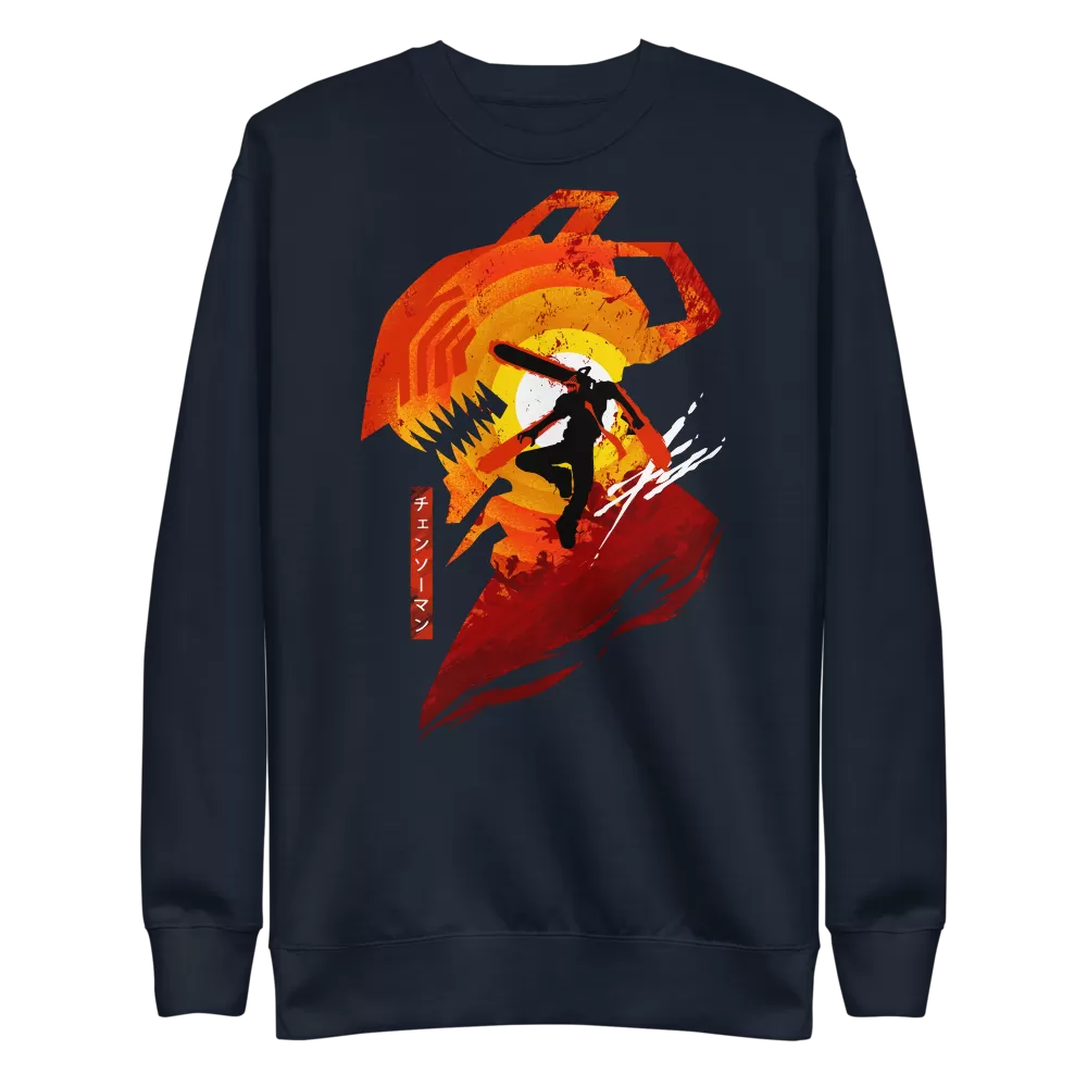 Denji Crewneck Sweatshirt Chainsaw Man