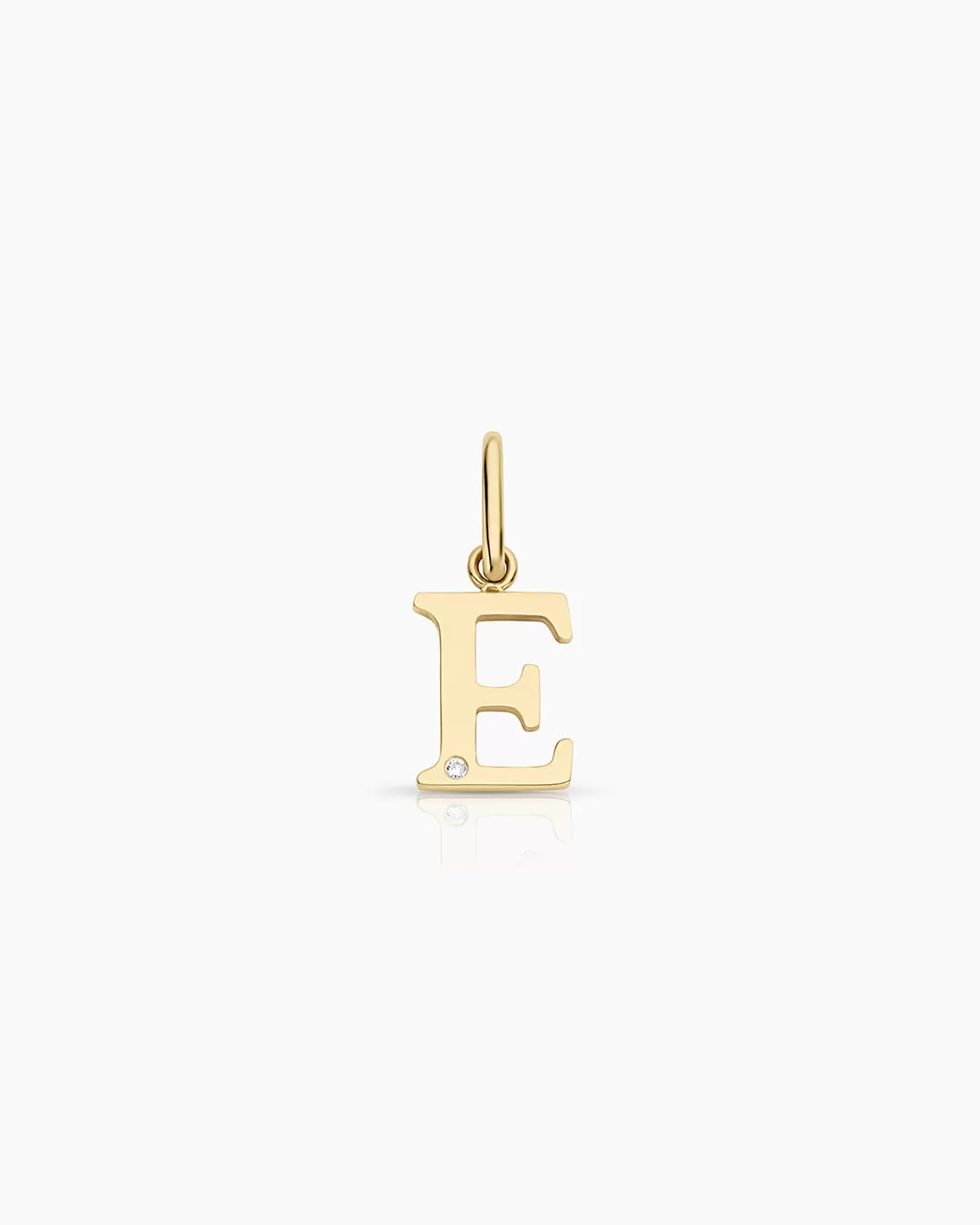 Diamond Vintage Alphabet Charm