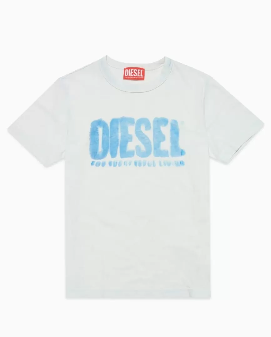 Dieselt-Shirt Logo Blue