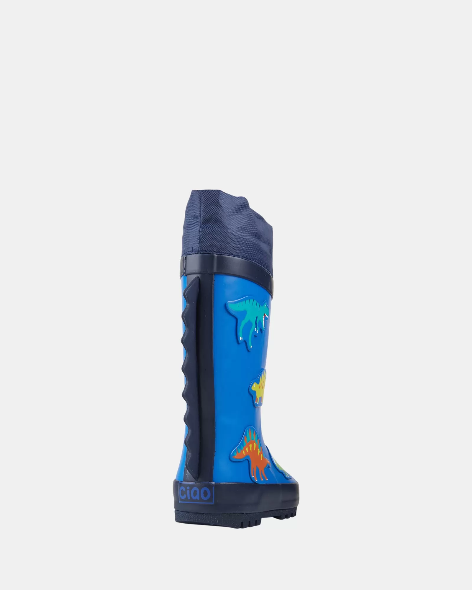 Dinosaur Spike Gumboots Blue/Navy