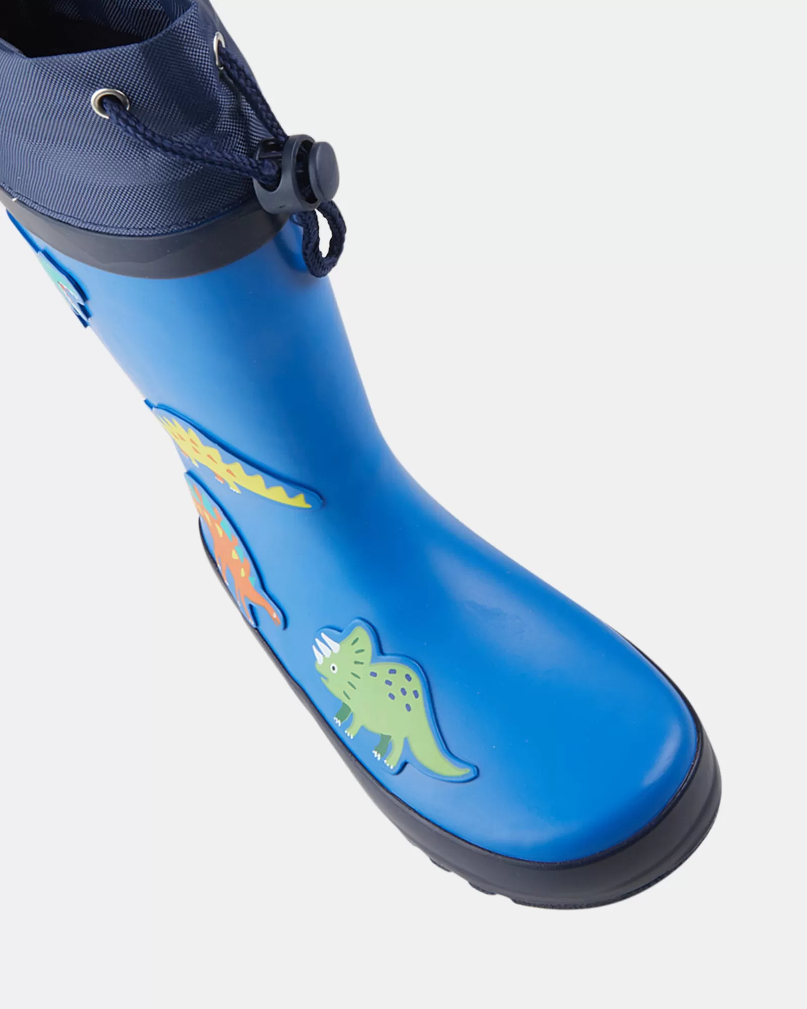 Dinosaur Spike Gumboots Blue/Navy