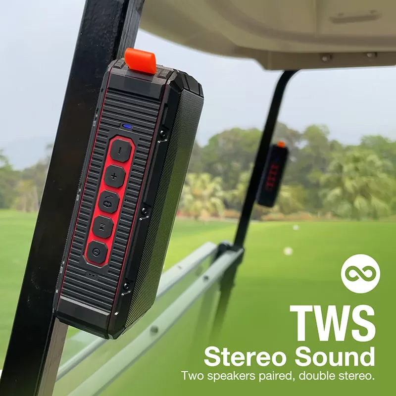 Dprofy IPX6 Magnetic Golf Speaker For Golf Cart