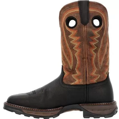 Durango Men's Maverick XP 11" Slip Resist Western Boot -Onyx- DDB0402