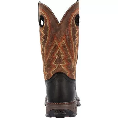 Durango Men's Maverick XP 11" Slip Resist Western Boot -Onyx- DDB0402