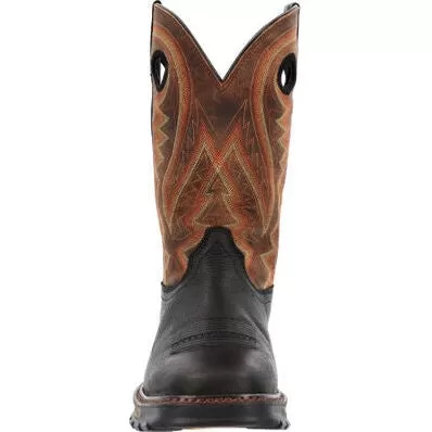 Durango Men's Maverick XP 11" Slip Resist Western Boot -Onyx- DDB0402