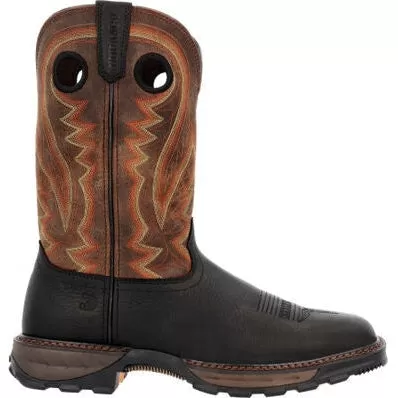 Durango Men's Maverick XP 11" Slip Resist Western Boot -Onyx- DDB0402