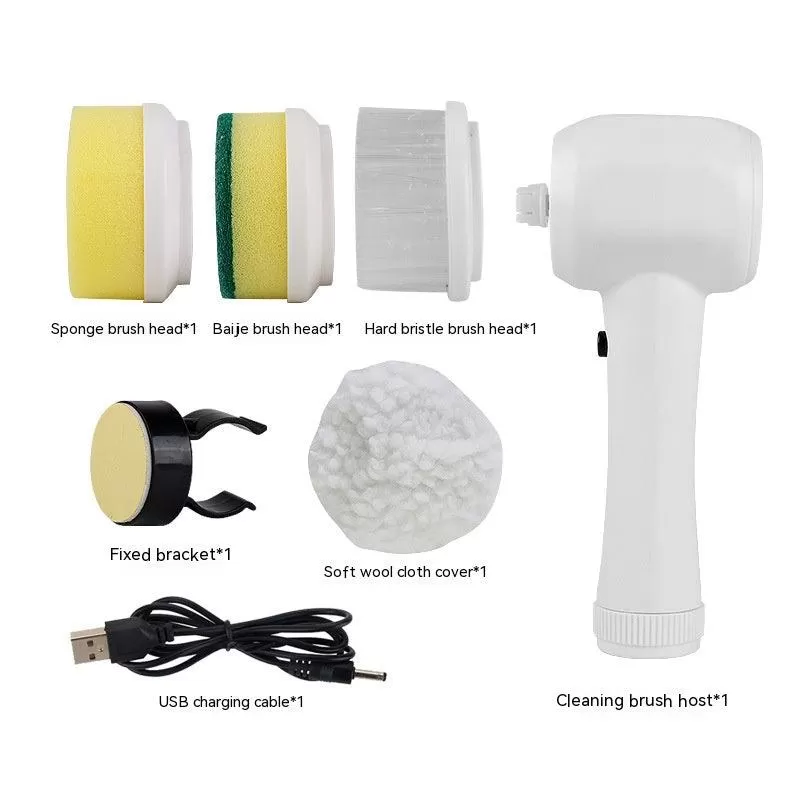 Electric Cleaning Brush 4 In 1