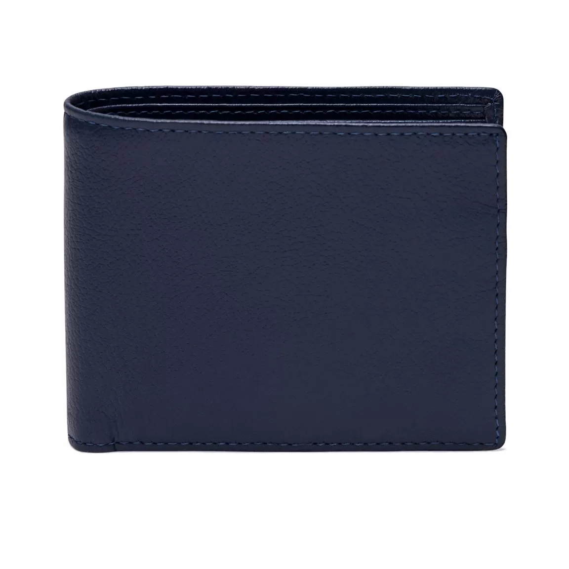 Ettinger Marine Blue Capra Leather 6 C/C Billfold Wallet