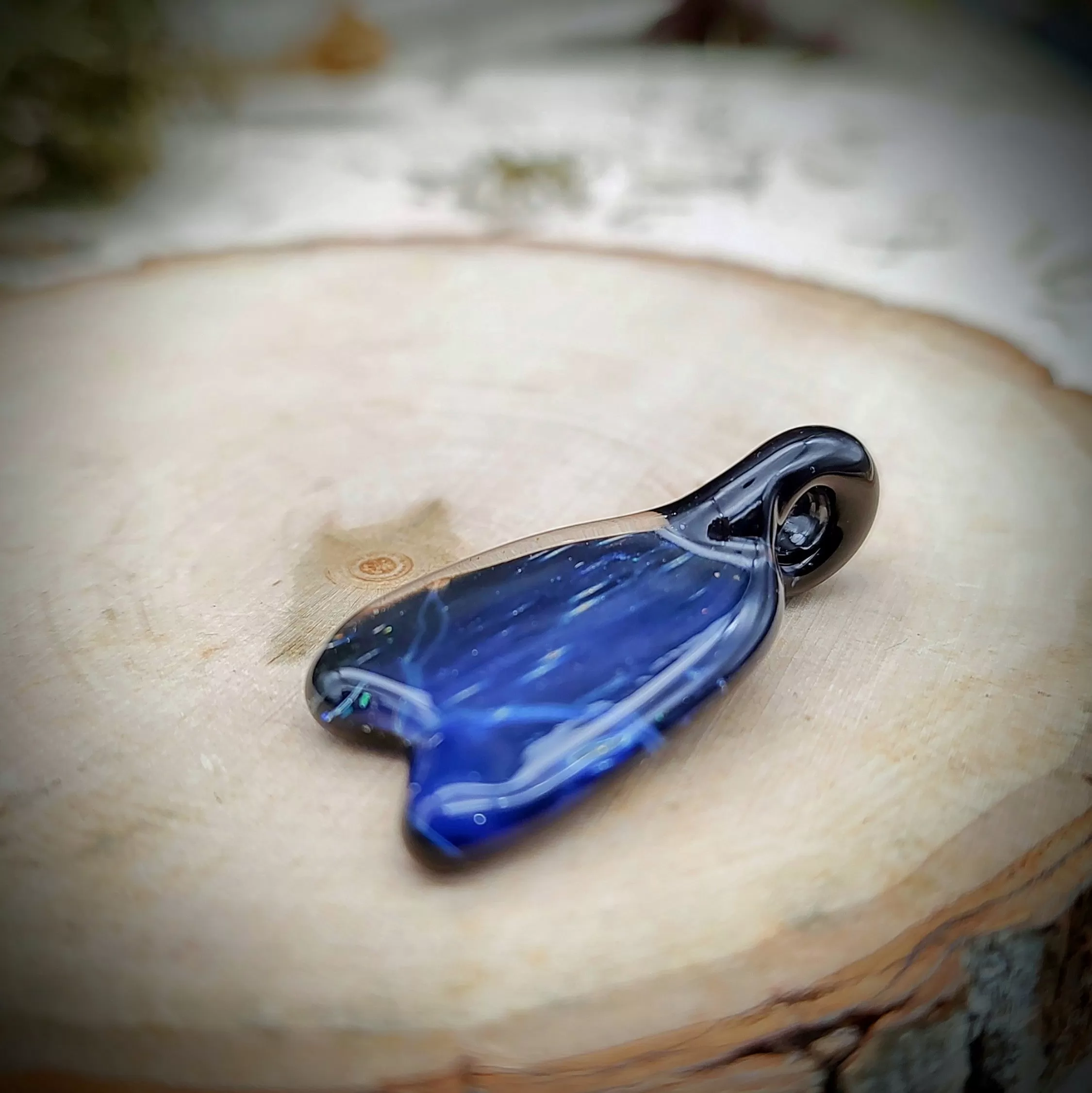 Fumed Askew Pendant (Ready To Ship)