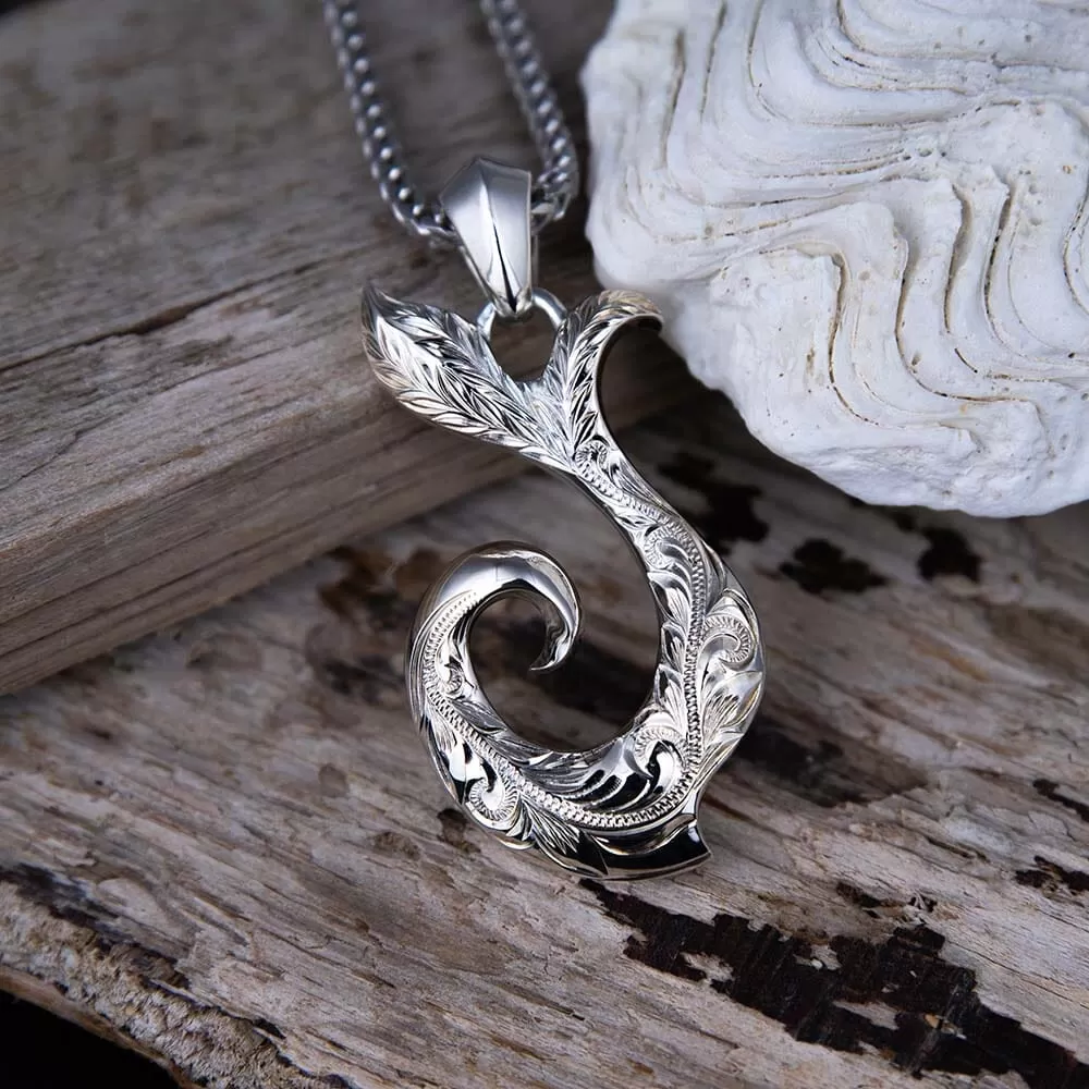 Gaia's Fishhook Pendant